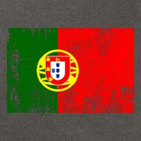 Happy Portugal Day Distressed Portugal Flag Cotton Canvas Backpack