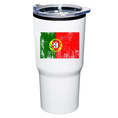 Happy Portugal Day Distressed Portugal Flag Tumbler