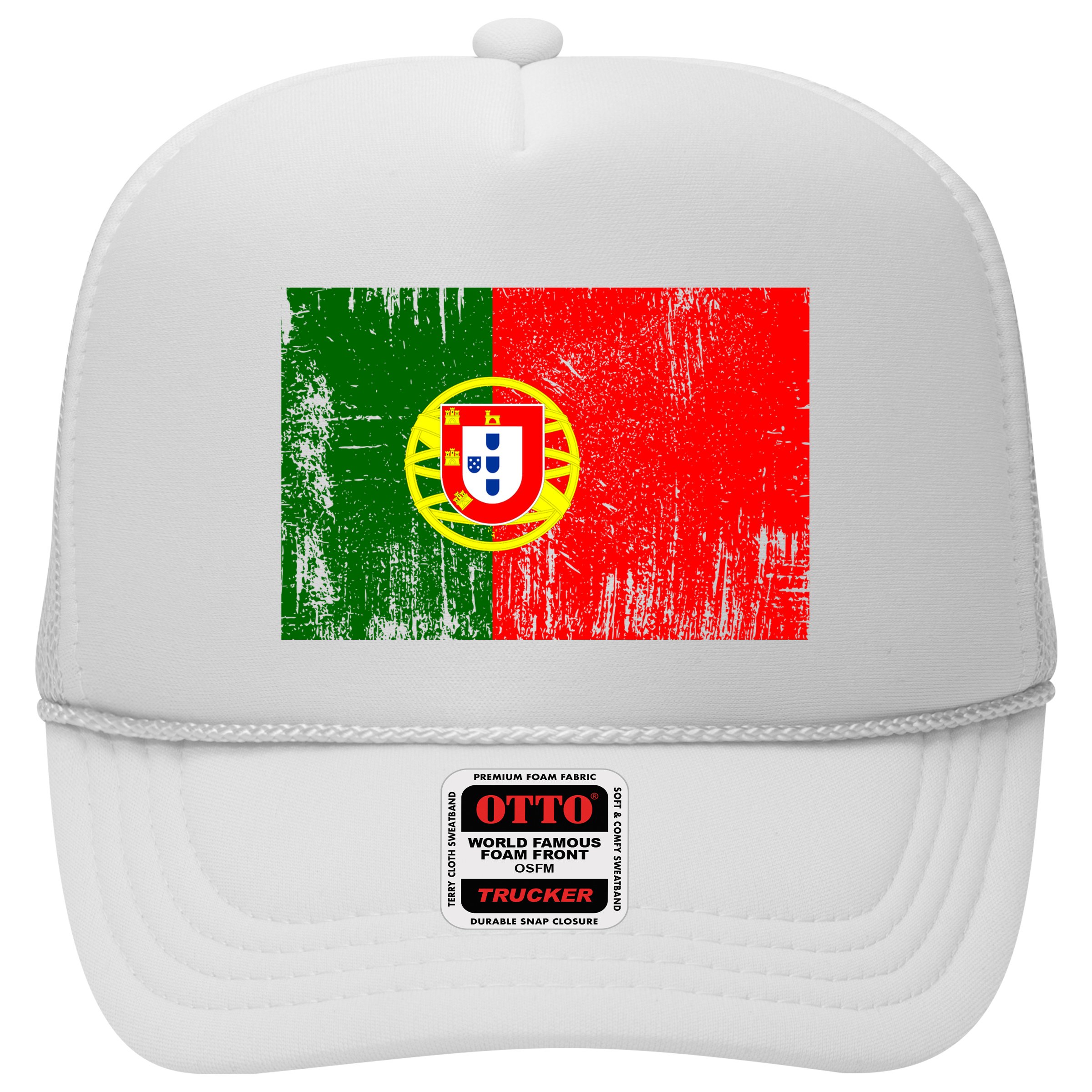 Happy Portugal Day Distressed Portugal Flag Hat