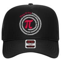 Happy Pi Day High Crown Mesh Back Trucker Hat