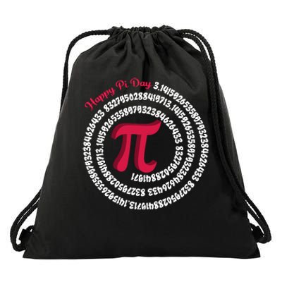 Happy Pi Day Drawstring Bag