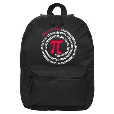 Happy Pi Day 16 in Basic Backpack