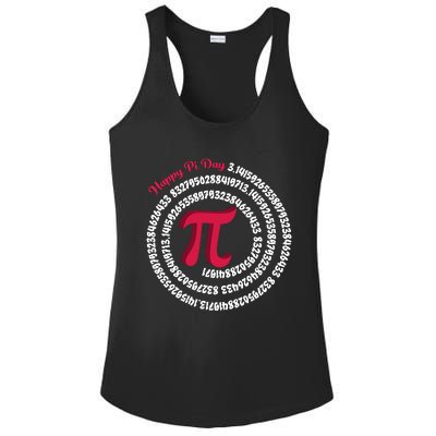 Happy Pi Day Ladies PosiCharge Competitor Racerback Tank