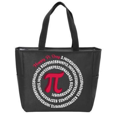 Happy Pi Day Zip Tote Bag