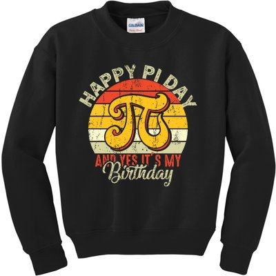 Happy Pi Day Kids Sweatshirt