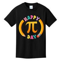 Happy Pi Day Pi Menu Funny Math Pi Day Kids T-Shirt