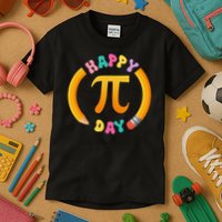 Happy Pi Day Pi Menu Funny Math Pi Day Kids T-Shirt