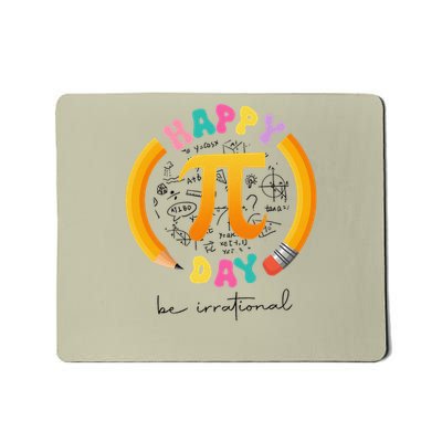 Happy Pi Day Pi Menu Funny Math Pi Day Mousepad