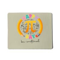 Happy Pi Day Pi Menu Funny Math Pi Day Mousepad