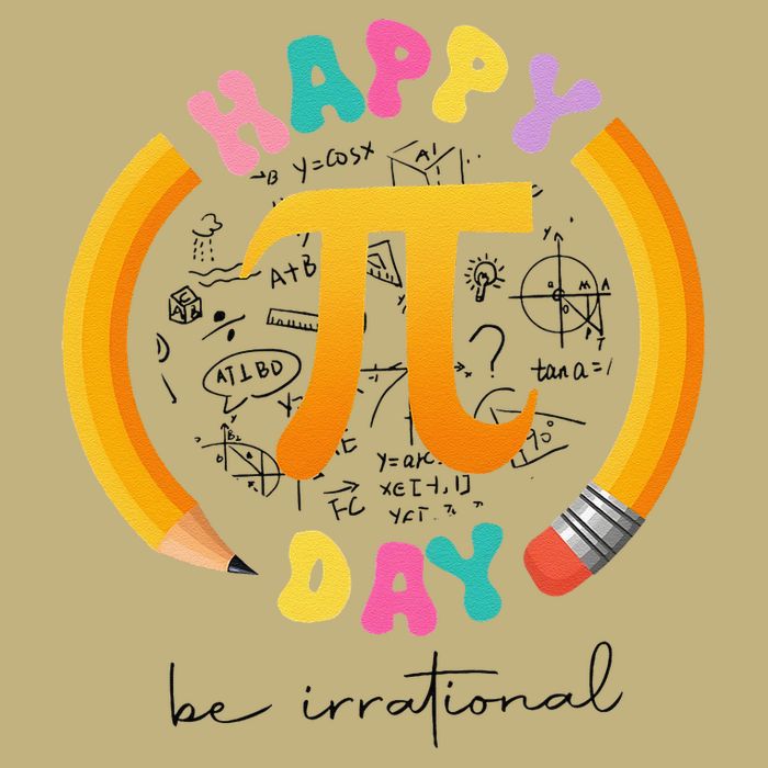 Happy Pi Day Pi Menu Funny Math Pi Day Mousepad