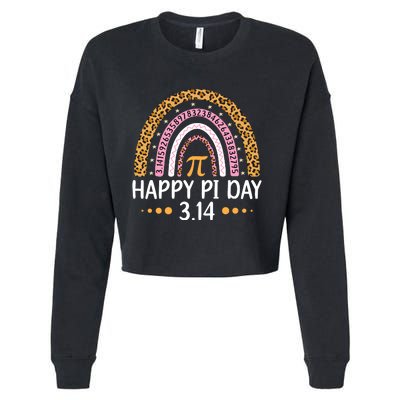 Happy Pi Day Cropped Pullover Crew