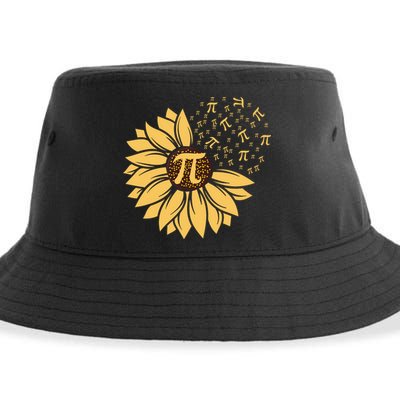 Happy Pi Day Sunflower Lovers Sustainable Bucket Hat
