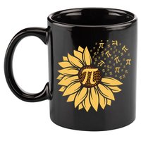 Happy Pi Day Sunflower Lovers 11oz C Handle Ceramic Mug