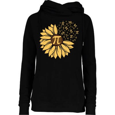 Happy Pi Day Sunflower Lovers Womens Funnel Neck Pullover Hood