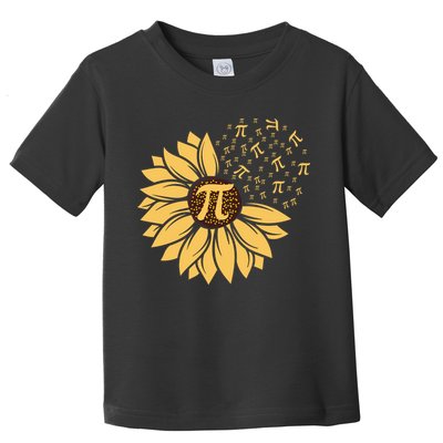 Happy Pi Day Sunflower Lovers Toddler T-Shirt