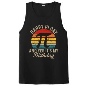 Happy Pi Day And Yes It's My Birthday PosiCharge Competitor Tank