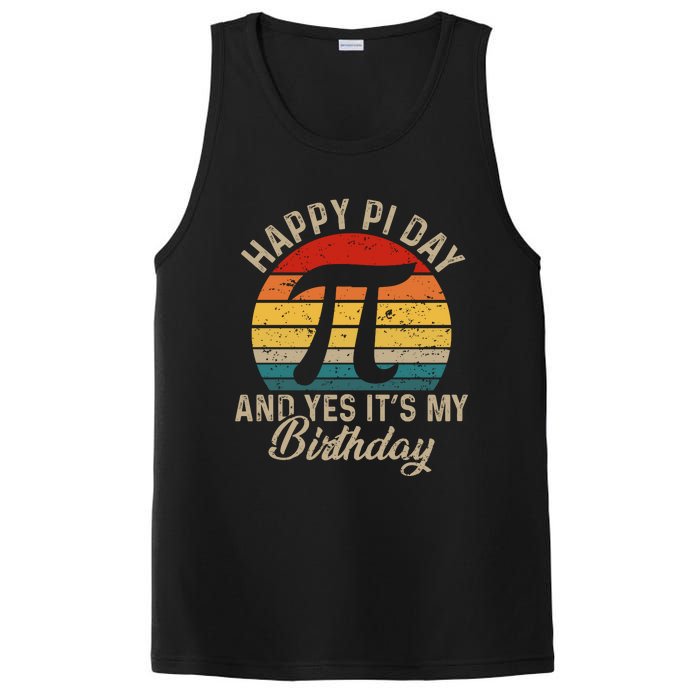 Happy Pi Day And Yes It's My Birthday PosiCharge Competitor Tank