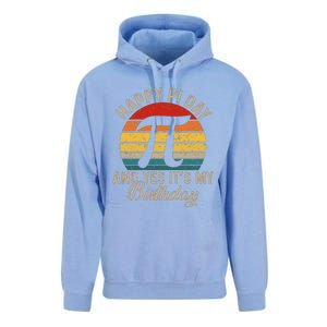 Happy Pi Day And Yes It's My Birthday Unisex Surf Hoodie