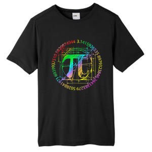 Happy Pi Day Gift 3.14 Pi Mathematic Math Teacher Gift Tall Fusion ChromaSoft Performance T-Shirt