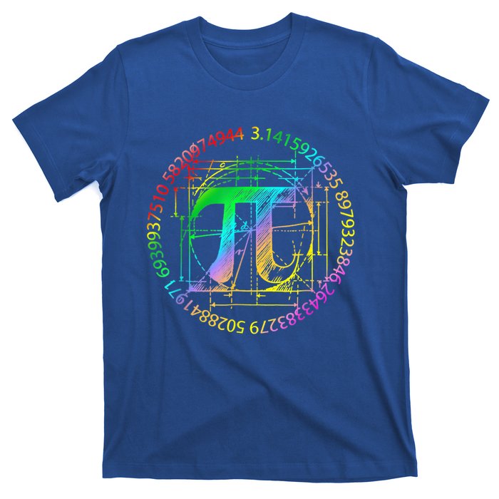 Happy Pi Day Gift 3.14 Pi Mathematic Math Teacher Gift T-Shirt