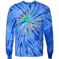 Happy Pi Day Gift 3.14 Pi Mathematic Math Teacher Gift Tie-Dye Long Sleeve Shirt