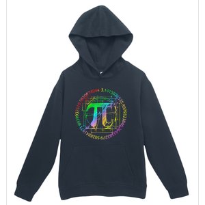 Happy Pi Day Gift 3.14 Pi Mathematic Math Teacher Gift Urban Pullover Hoodie