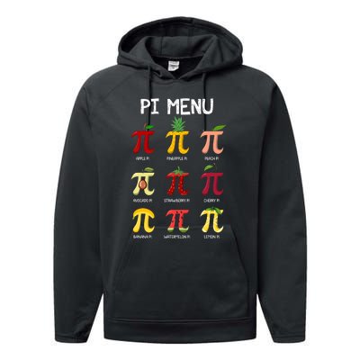 Happy Pi Day Math Teacher Day Funny Performance Fleece Hoodie