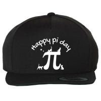 Happy Pi Day 2025 Math Lover Geek Humor Mathematical Formula Gift Wool Snapback Cap