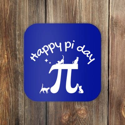 Happy Pi Day 2025 Math Lover Geek Humor Mathematical Formula Gift Coaster