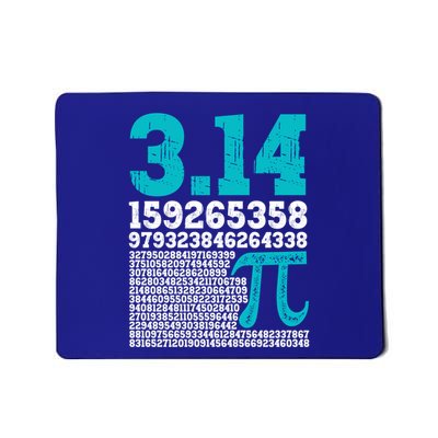 Happy Pi Day 3 14 Math Numbers Funny Mathematics Teacher Meaningful Gift Mousepad