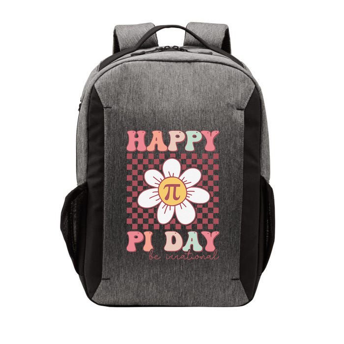 Happy Pi Day Pie Be Irrational Math Teacher Pi Day Lover Gift Vector Backpack