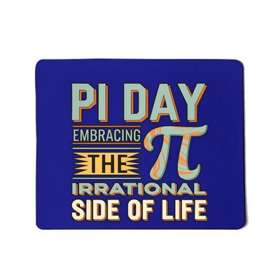 Happy Pi Day Math Teacher Mathematics Irrational Pi Symbol Gift Mousepad
