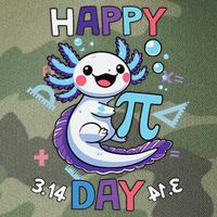 Happy Pi Day Funny Axolotl Questions Math Lovers Legacy Tie Dye Trucker Hat