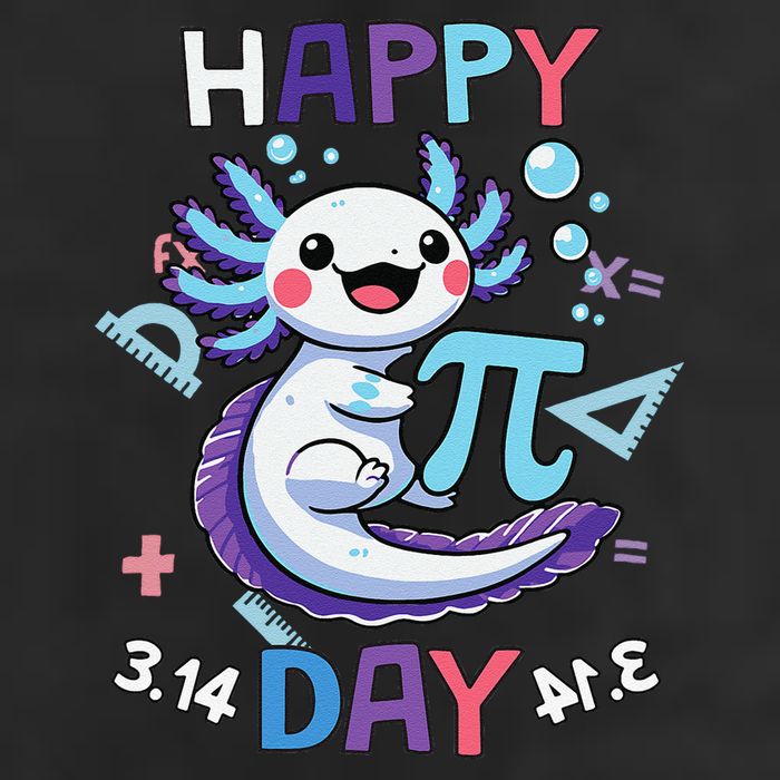 Happy Pi Day Funny Axolotl Questions Math Lovers Cool Comfort Performance Bucket Hat
