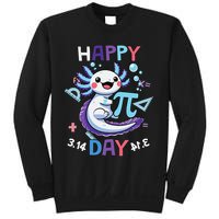 Happy Pi Day Funny Axolotl Questions Math Lovers Sweatshirt