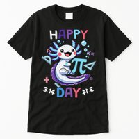 Happy Pi Day Funny Axolotl Questions Math Lovers Tall T-Shirt