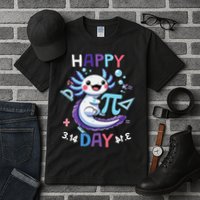 Happy Pi Day Funny Axolotl Questions Math Lovers Tall T-Shirt