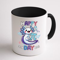 Happy Pi Day Funny Axolotl Questions Math Lovers Mug