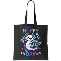 Happy Pi Day Funny Axolotl Questions Math Lovers Bag