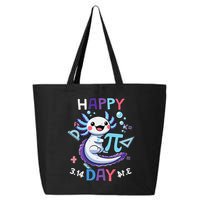 Happy Pi Day Funny Axolotl Questions Math Lovers 25L Jumbo Tote