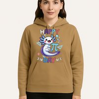 Happy Pi Day Funny Axolotl Questions Math Lovers Hoodie