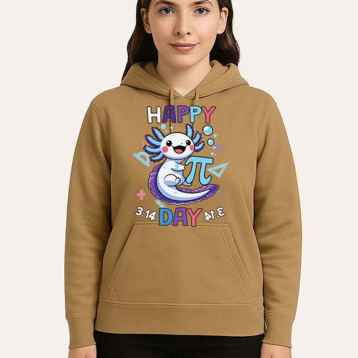 Happy Pi Day Funny Axolotl Questions Math Lovers Hoodie