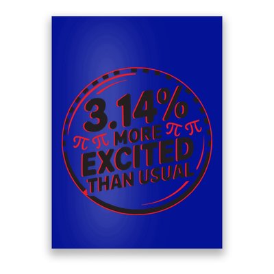 Happy Pi Day Math Teacher Mathematics Irrational Pi Symbol Gift Poster