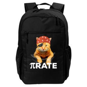 Happy PI Day 3.14 Pi Symbol Cat Pirate Daily Commute Backpack