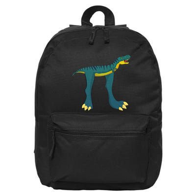 Happy Pi Day Dino Dinosaur T Rex Math Lover .Png 16 in Basic Backpack