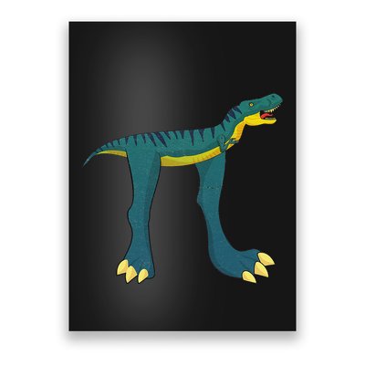 Happy Pi Day Dino Dinosaur T Rex Math Lover .Png Poster