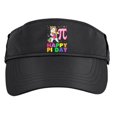 Happy Pi Day 3.14 Cute Math Unicorn Adult Drive Performance Visor