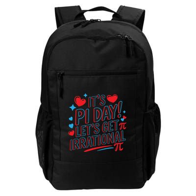 Happy Pi Day Math Teacher Mathematics Irrational Pi Symbol Funny Gift Daily Commute Backpack