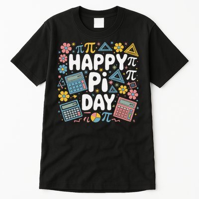 Happy Pi Day Be Irrational Mathematic Math Teacher Student Tall T-Shirt