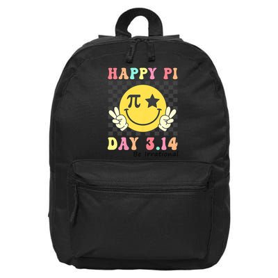 Happy Pi Day Funny Math Pi Day 16 in Basic Backpack